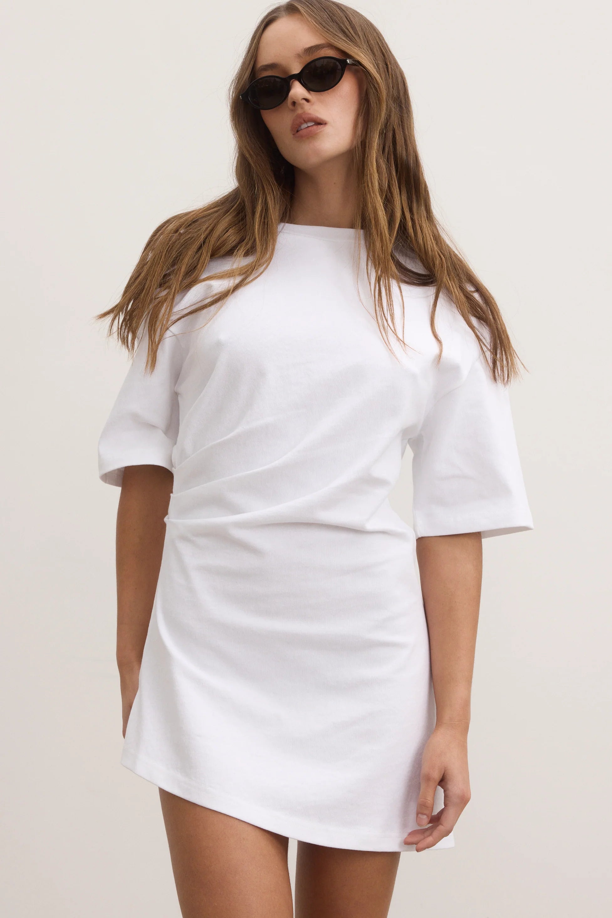 Joanna Dress White