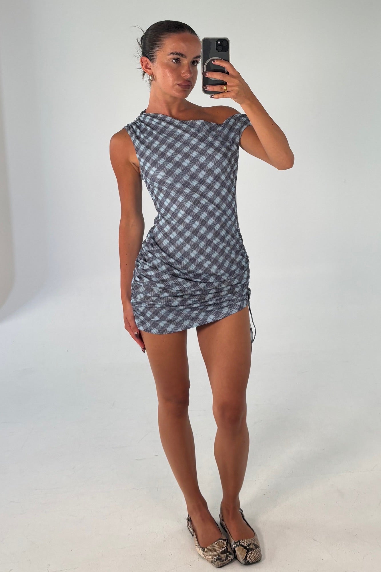 Juniper Mini Dress Blue