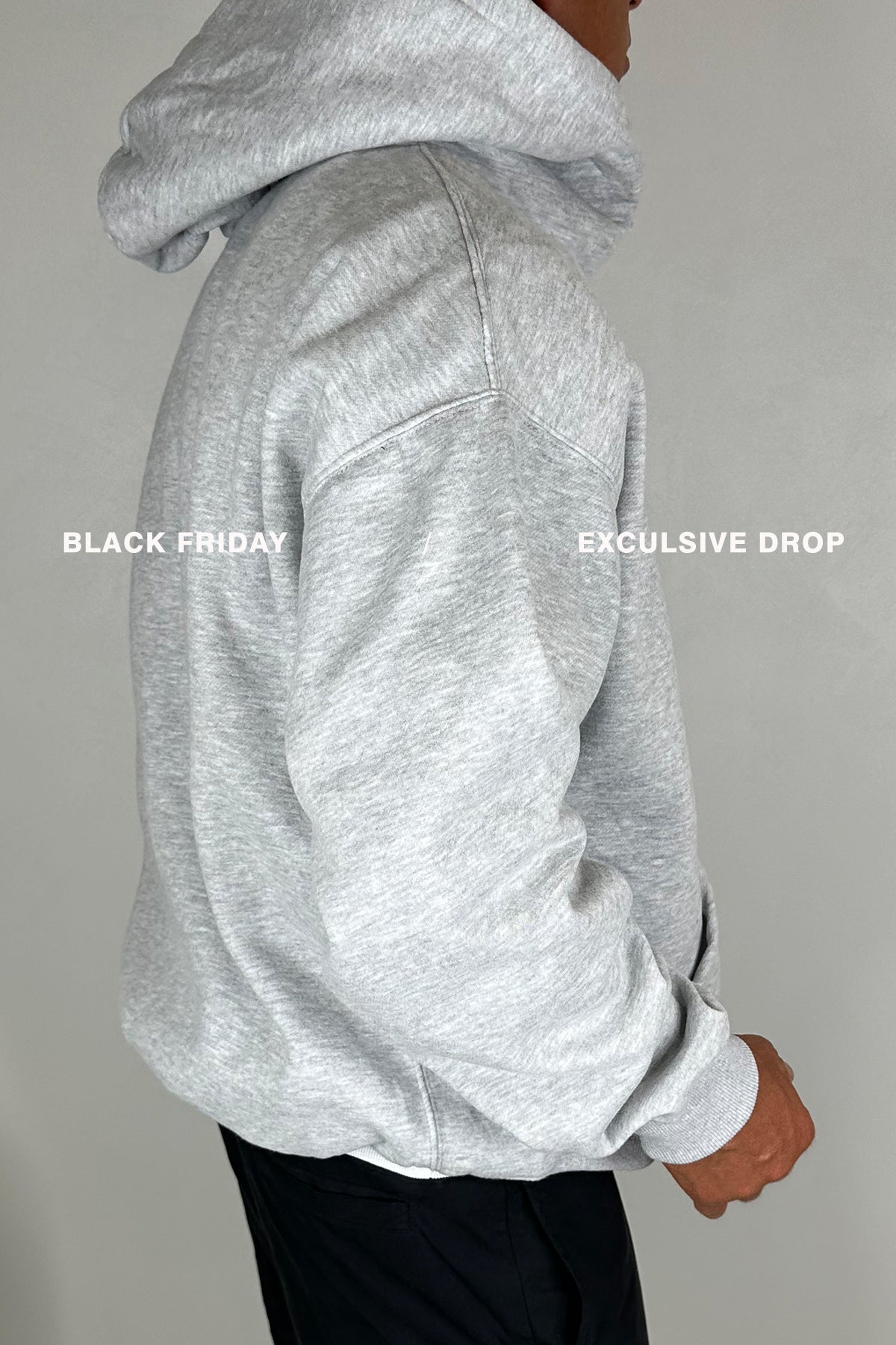 Roman Oversize Hoodie Grey