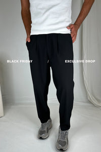 Luke Flow Pant Black