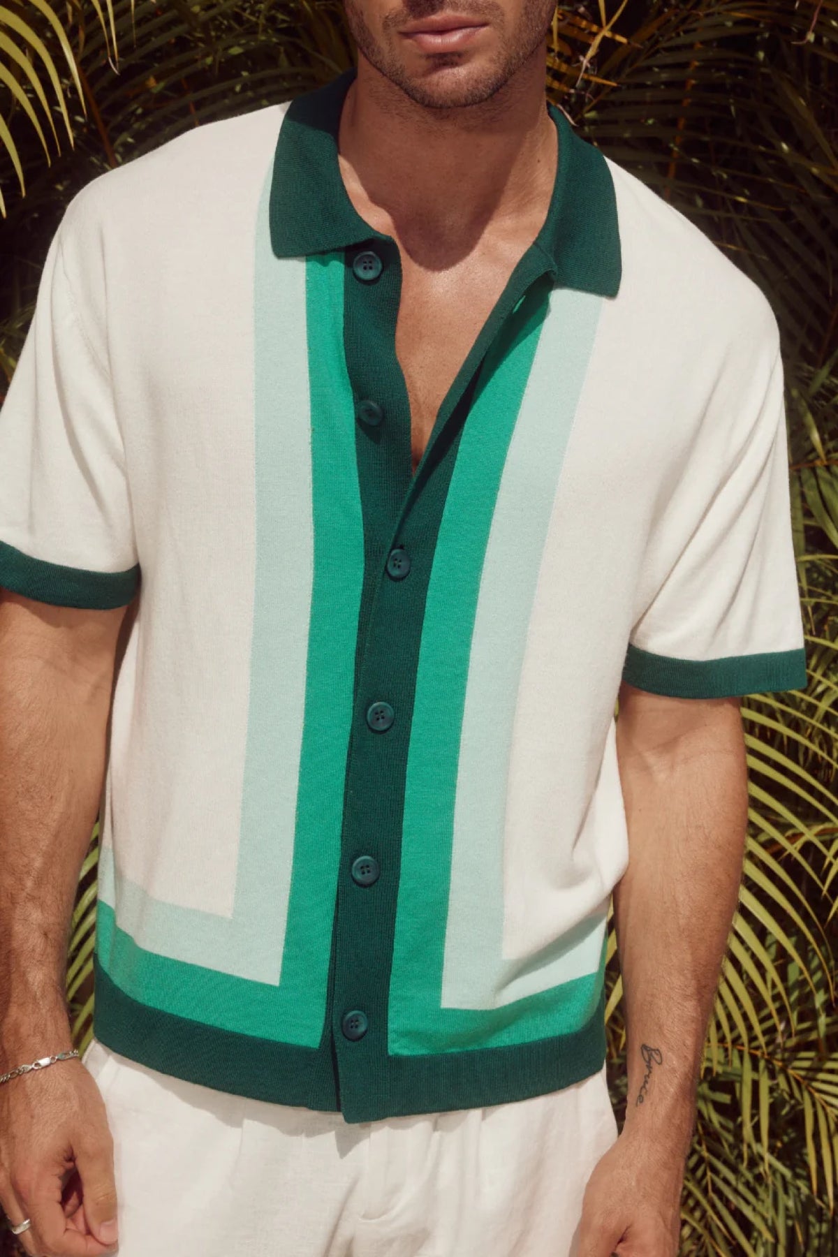 Darius Shirt Green Multi