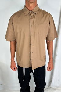 Scott Short Sleeve Shirt Choc