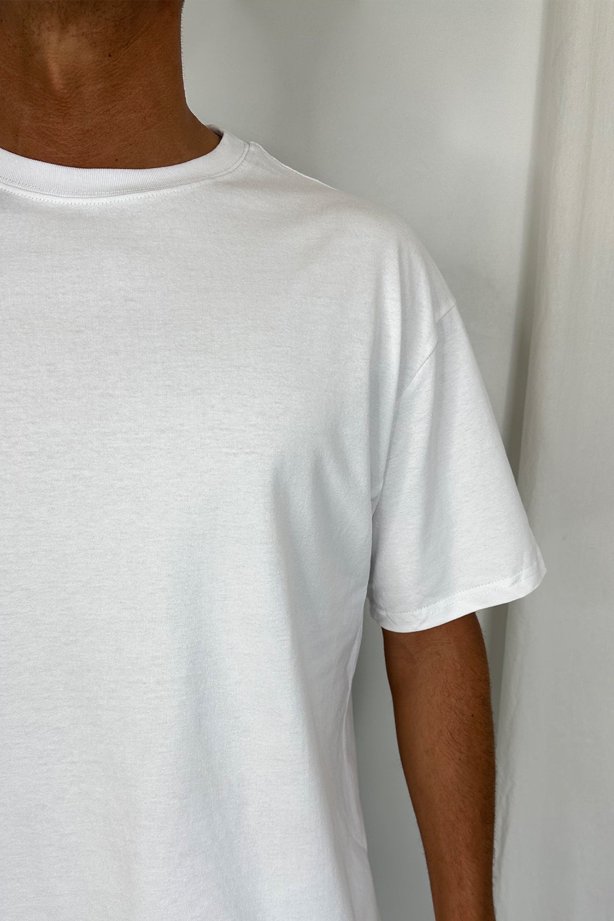 Timothy Crew Neck Tee White