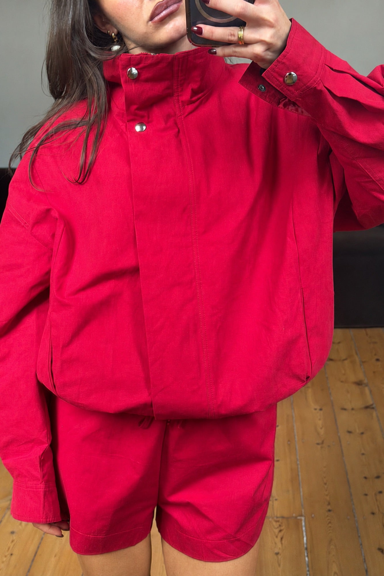 Graya Jacket Crimson