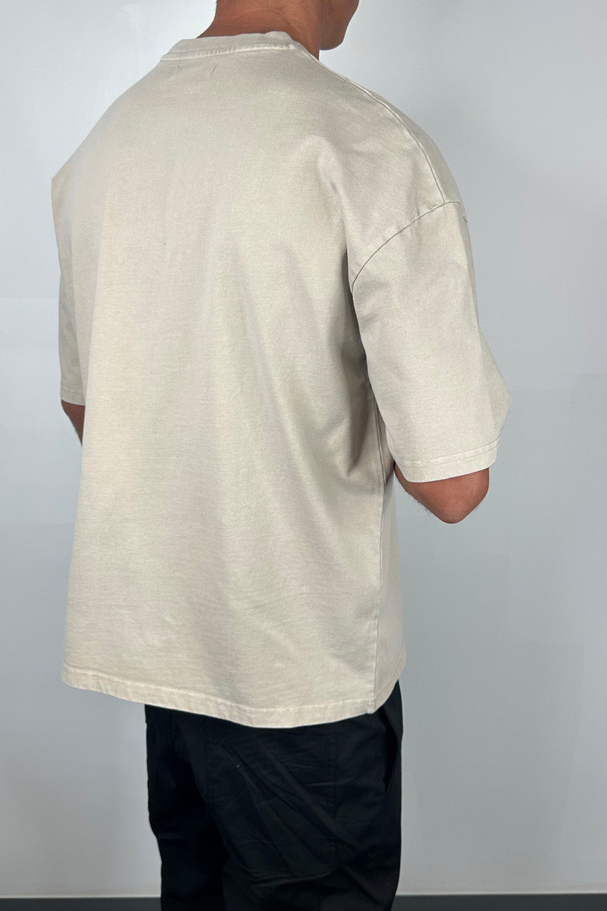 Relaxed Crew Tee Sand