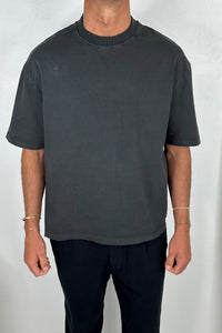 NTH Distress Crew Neck Tee Black