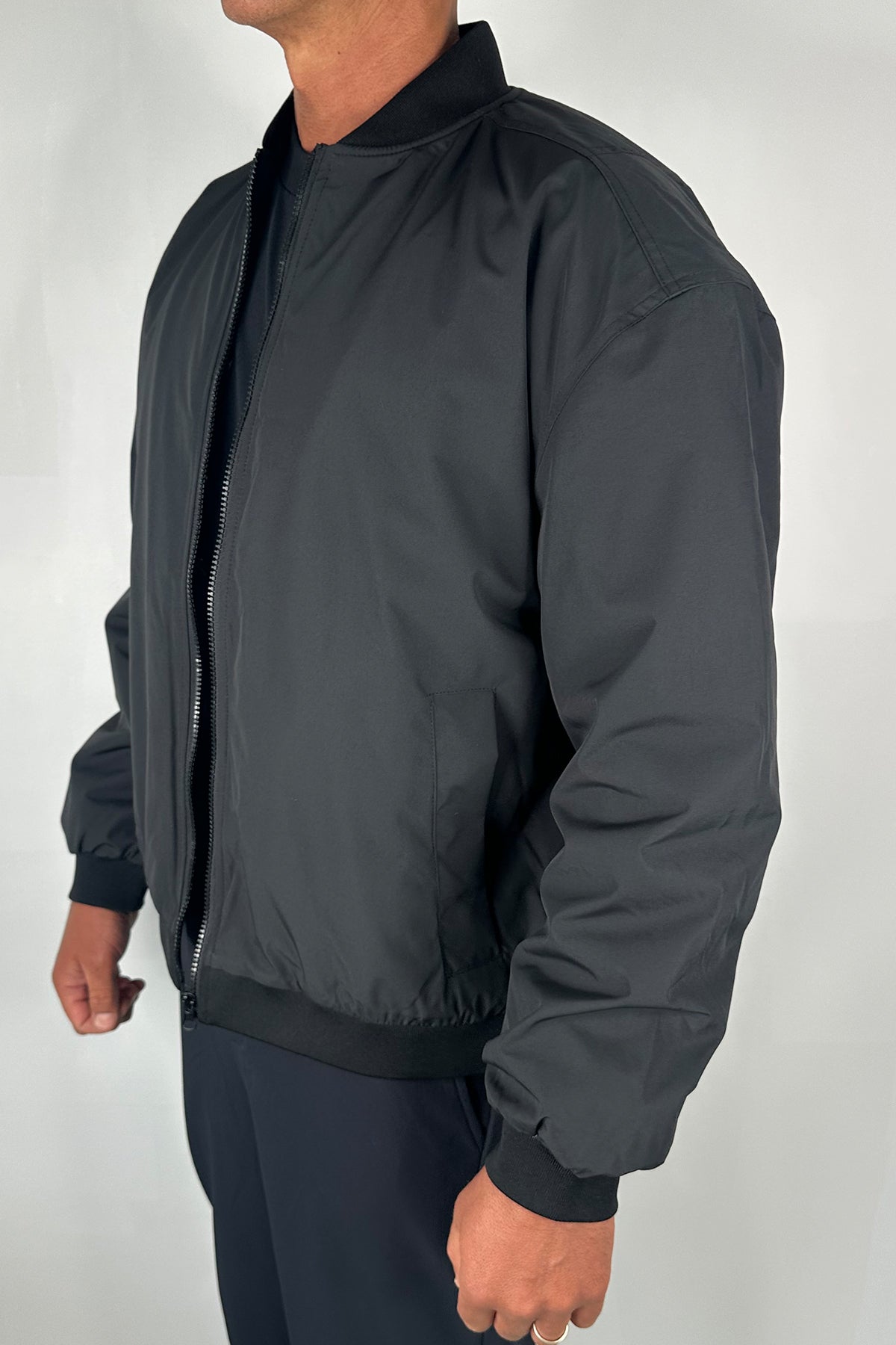 Kane Bomber Jacket Black