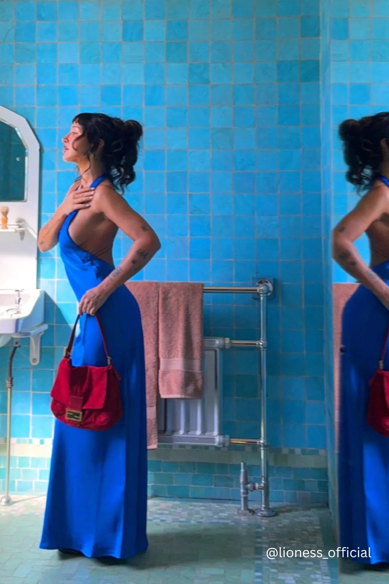 Bare Maxi Dress Royal Blue
