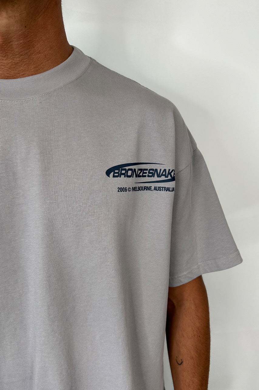Bronze Snake Classic Tee Grey