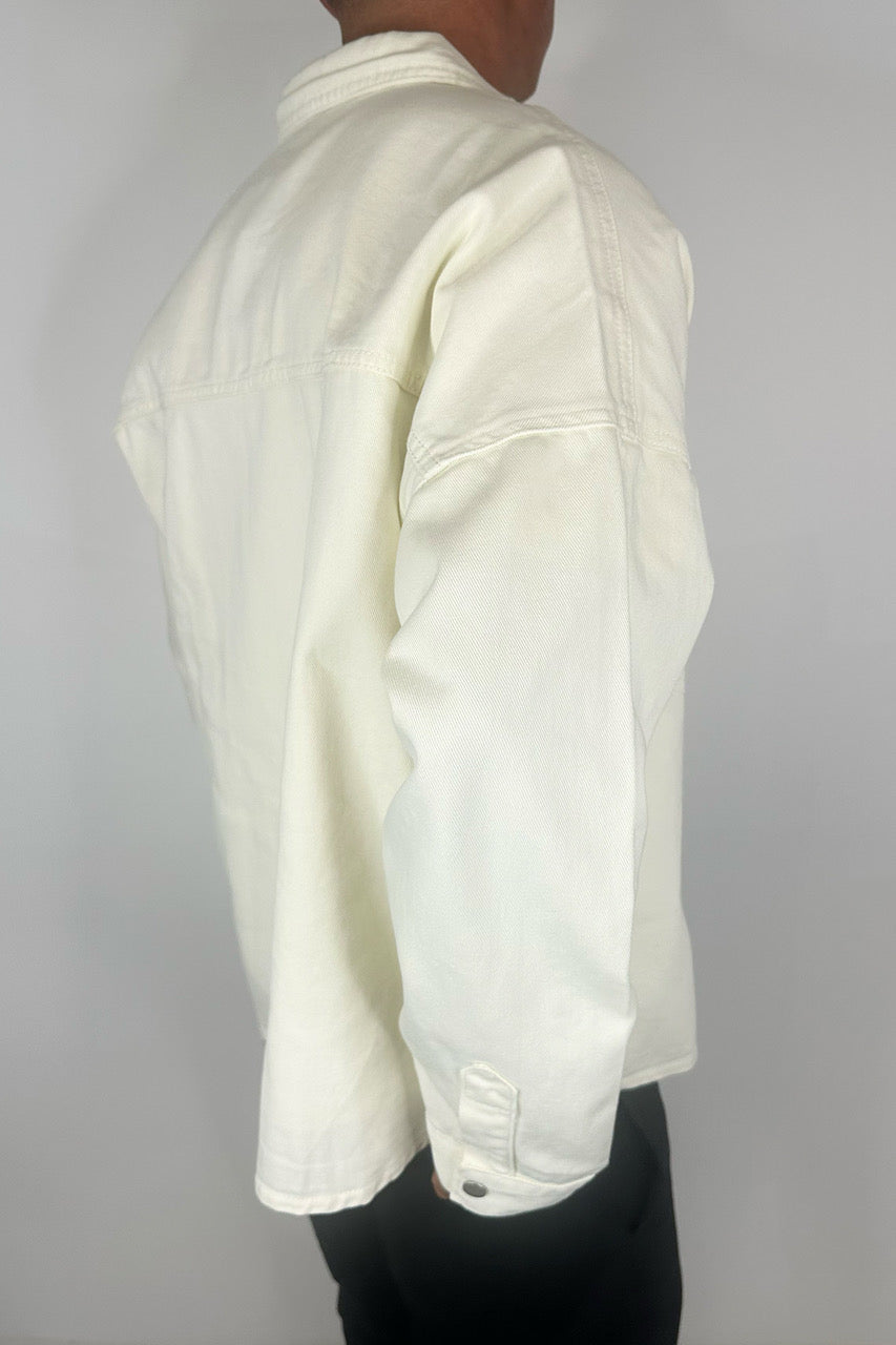 Heavyweight Denim Shirt Ivory