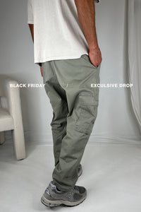 Damien Drop Cargo Pant Khaki