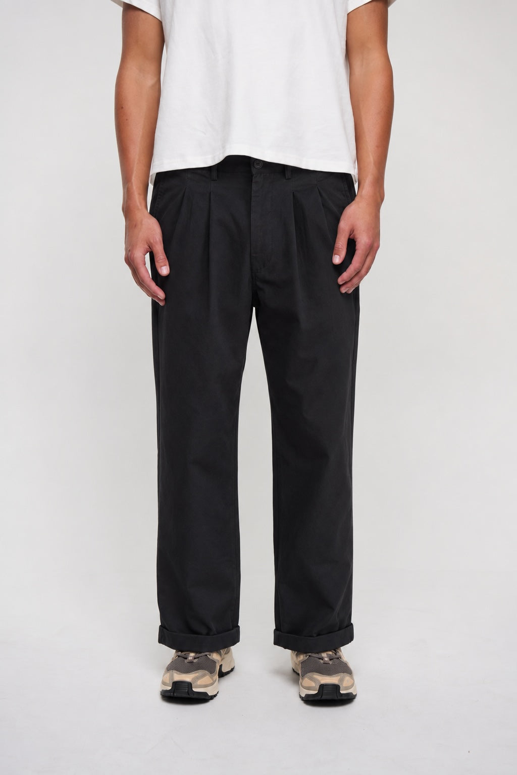 Cotton Twill 290G Pant Black
