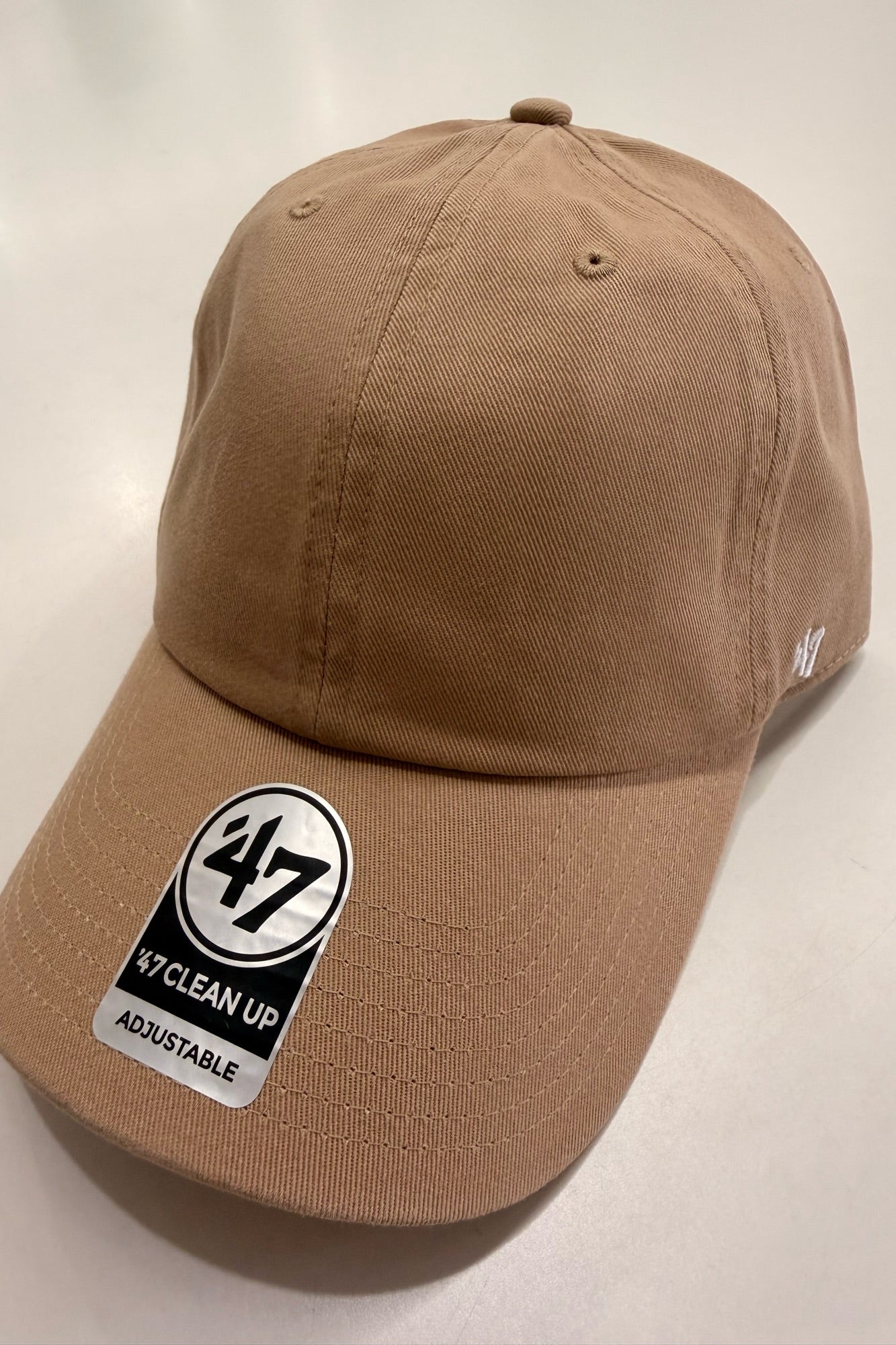 47' Blank Clean Up Cap Khaki