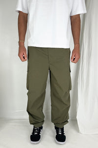 Tristian Baggy Cargos Khaki