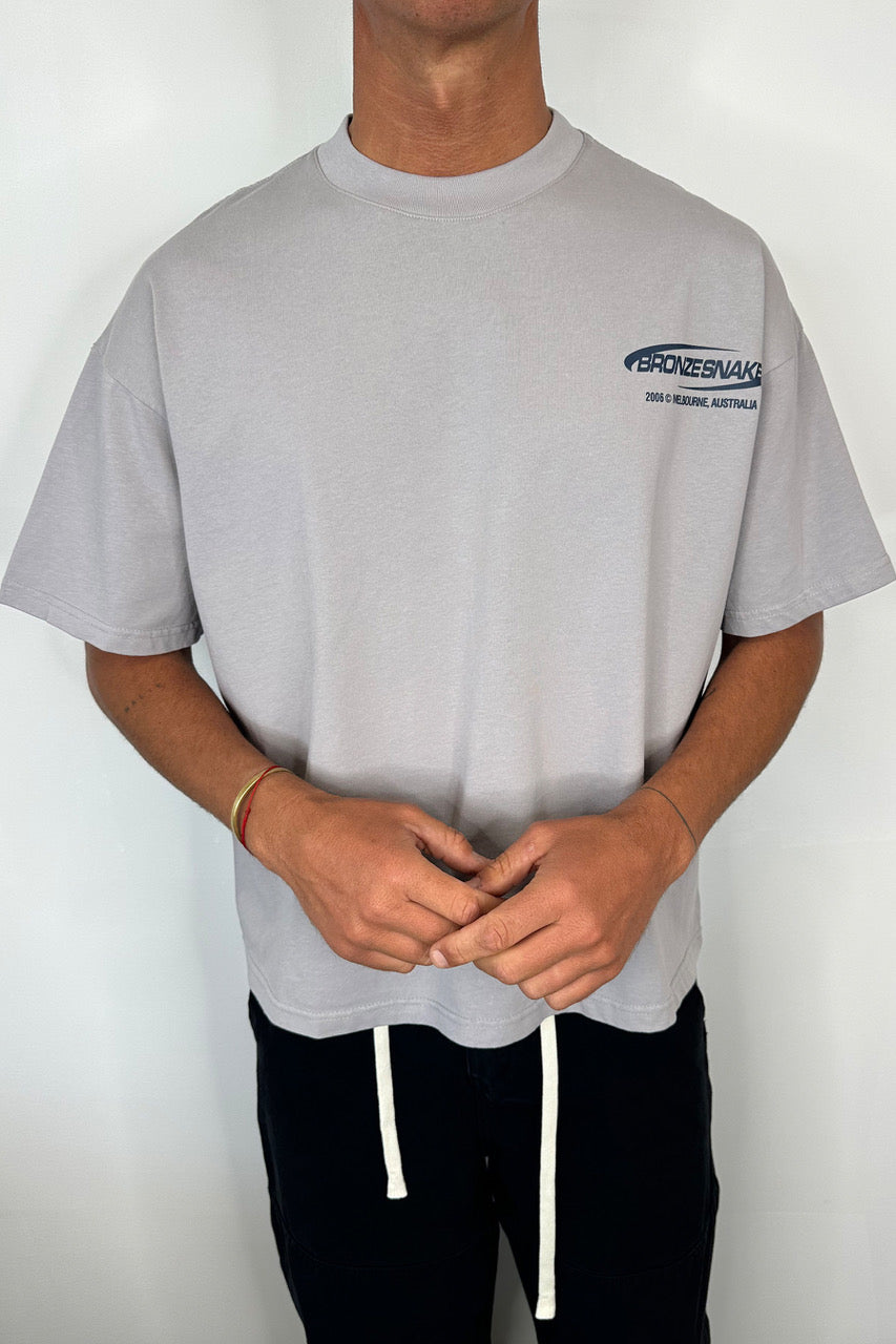 Bronze Snake Classic Tee Grey