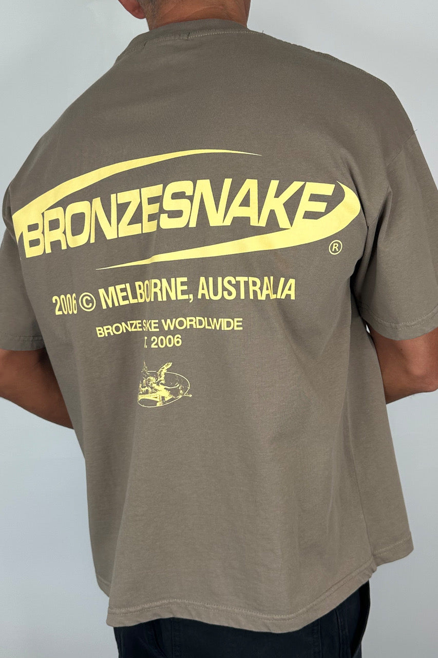 Bronze Snake Classic Tee Army