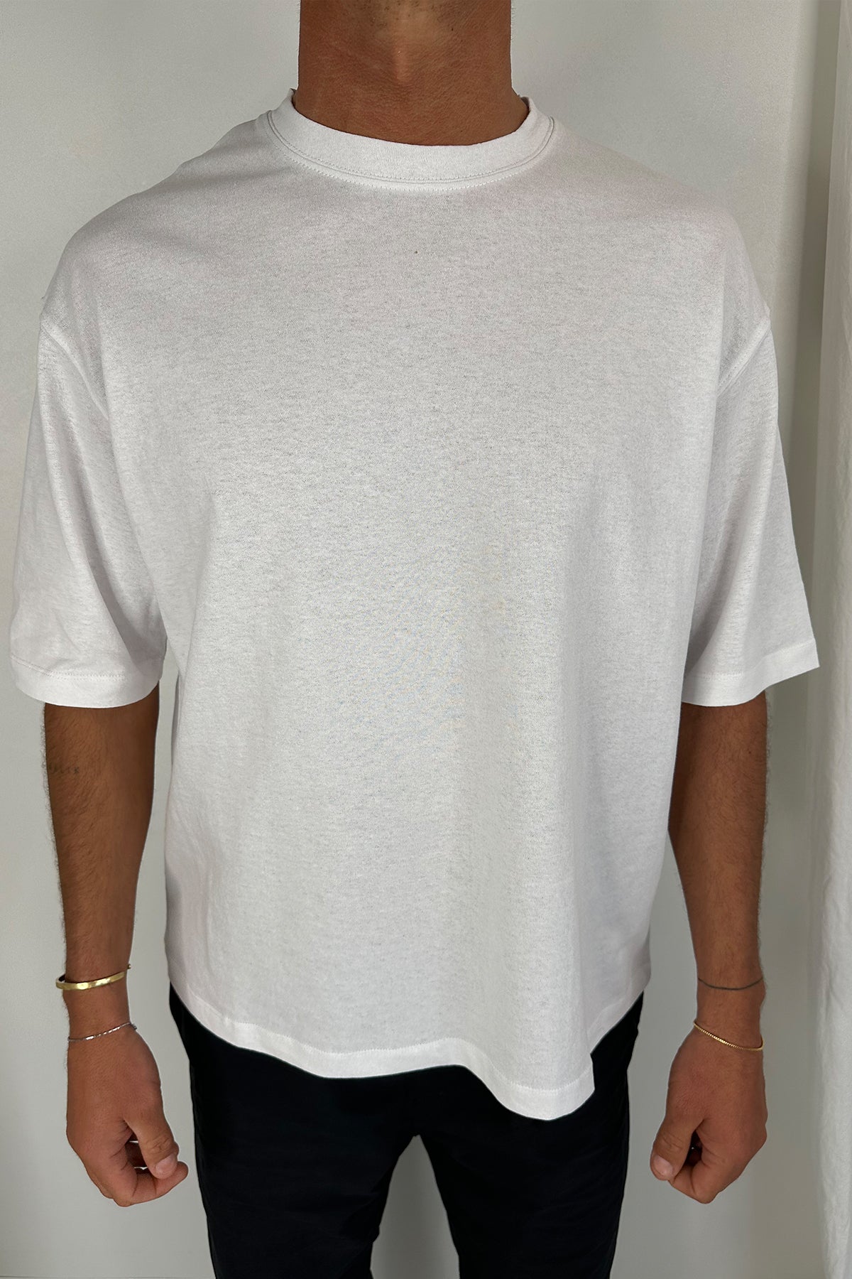 Jakey Soft Cotton Tee White