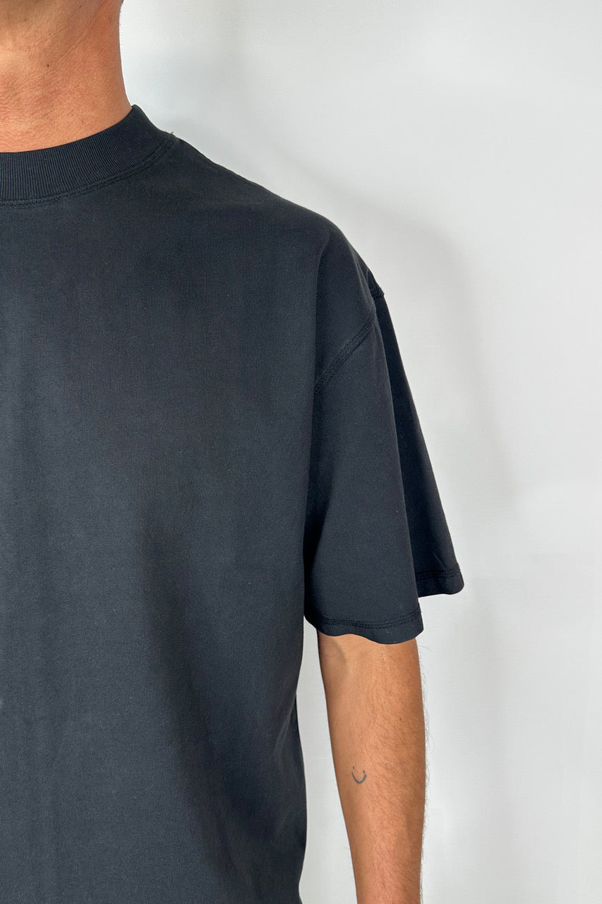 Lyle Crew Neck Tee Black