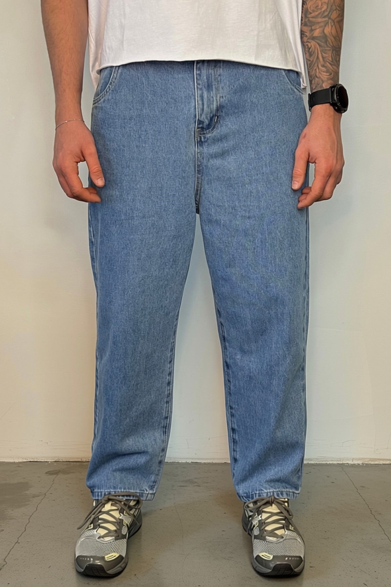 Austin Drop Jean Blue