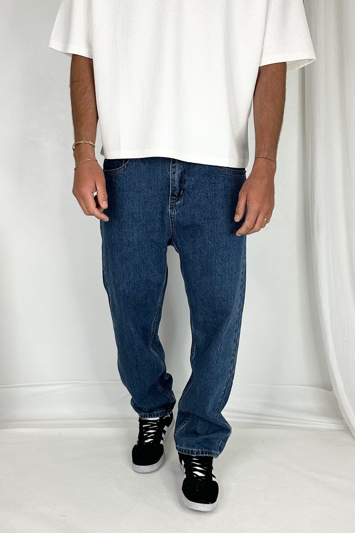 Paul Baggy Jeans Blue