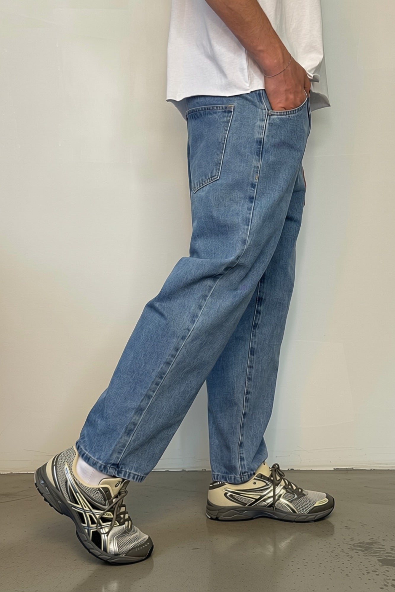 Austin Drop Jean Blue