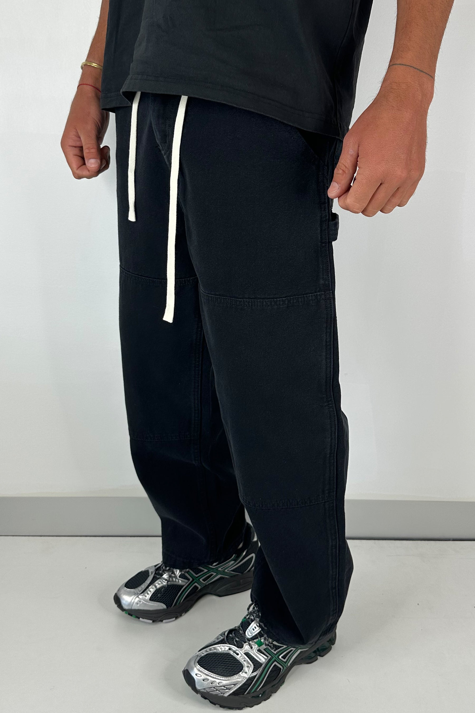 Cotton Drill Pant Black