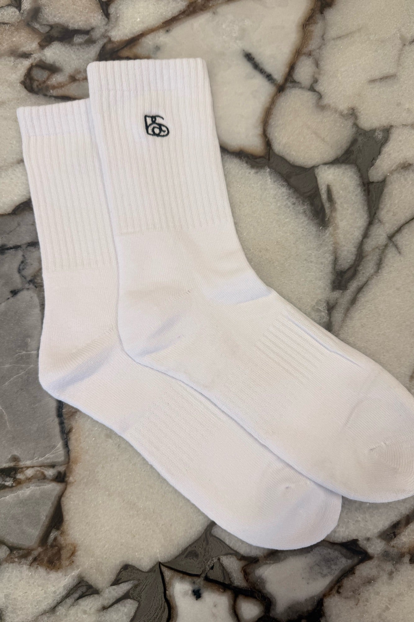 Combed Cotton Sock White