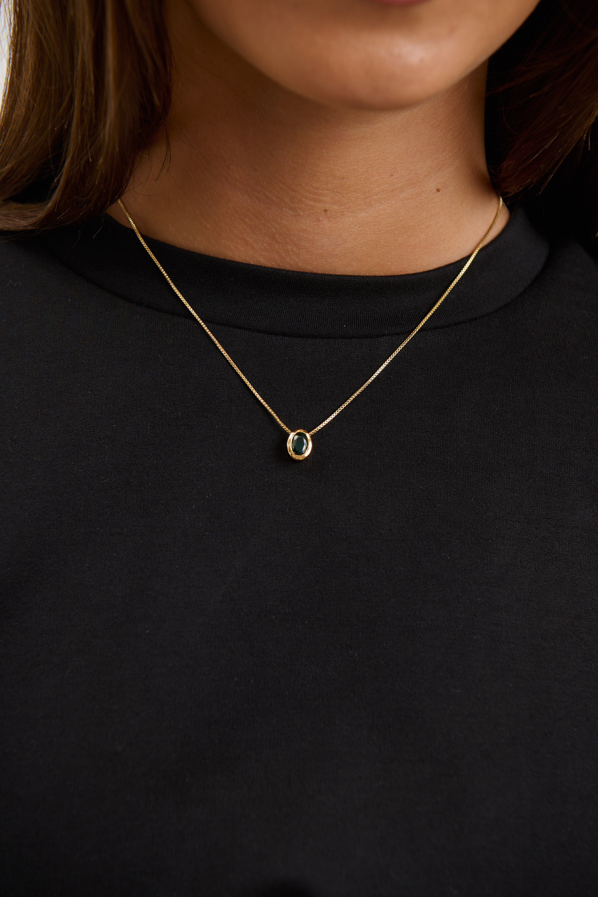 Willow Birthstone Necklace May