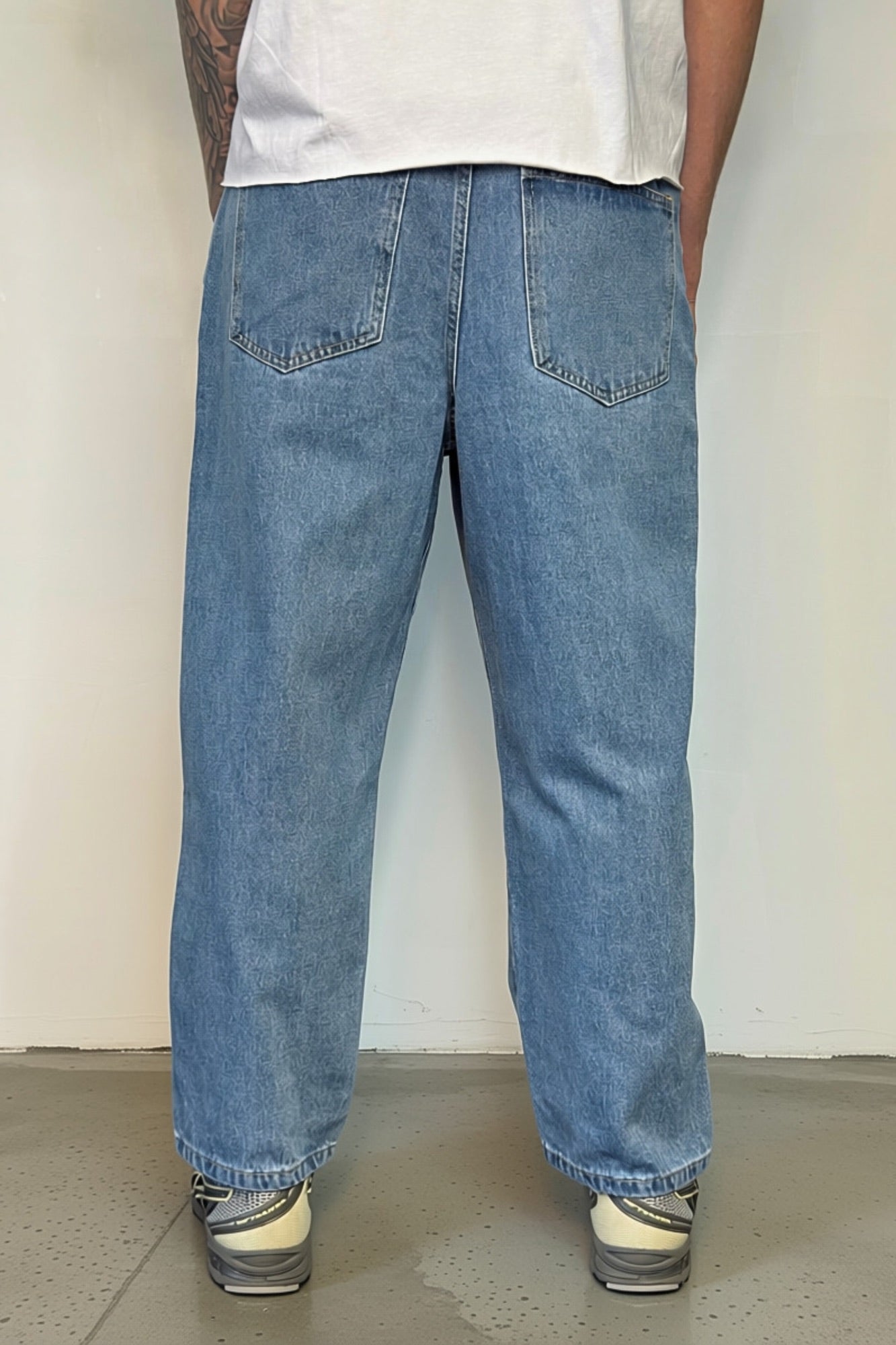 Austin Drop Jean Blue