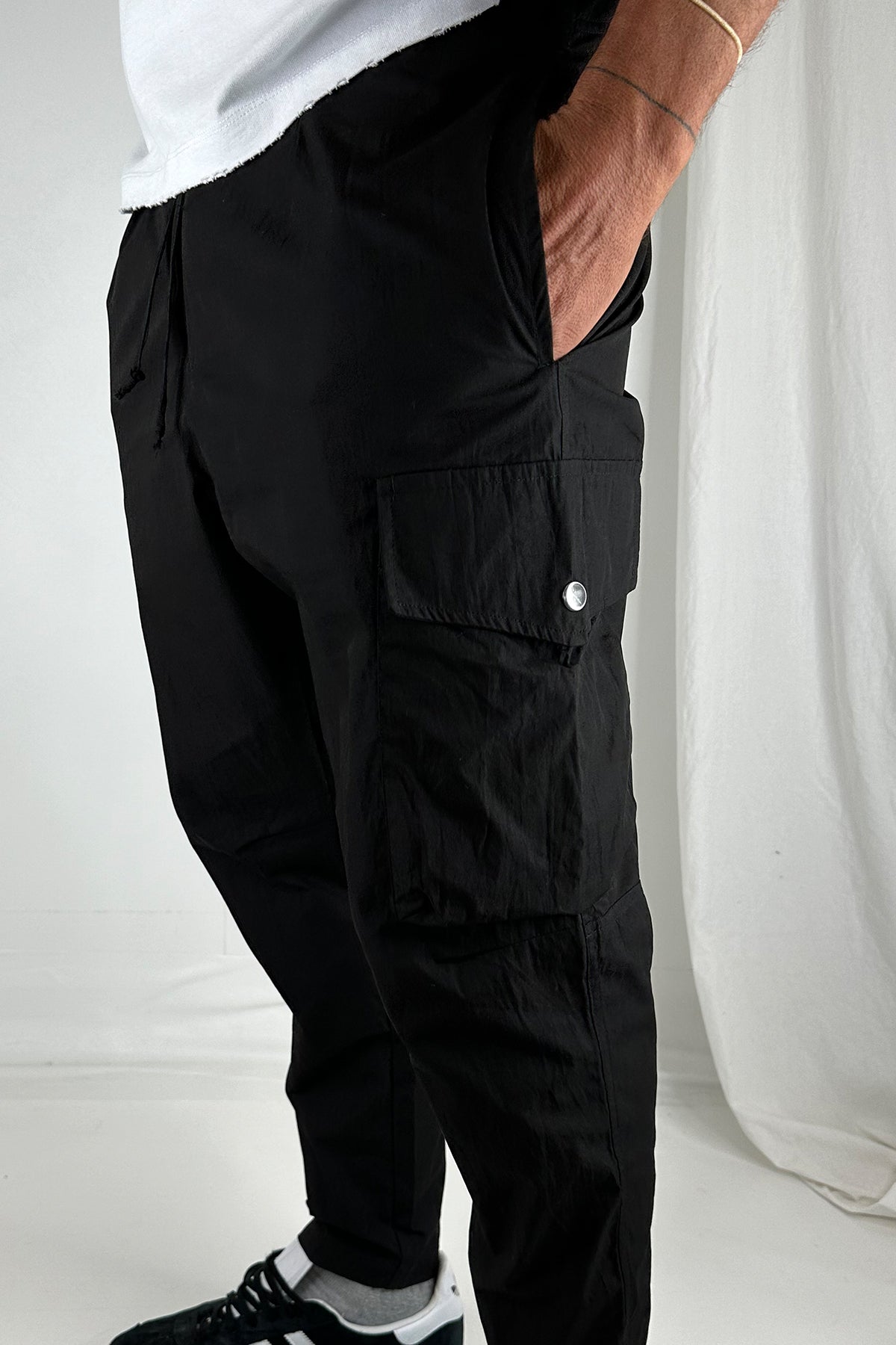 Aiden Drop Pant Black