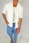 Lightweight Texture Shirt White