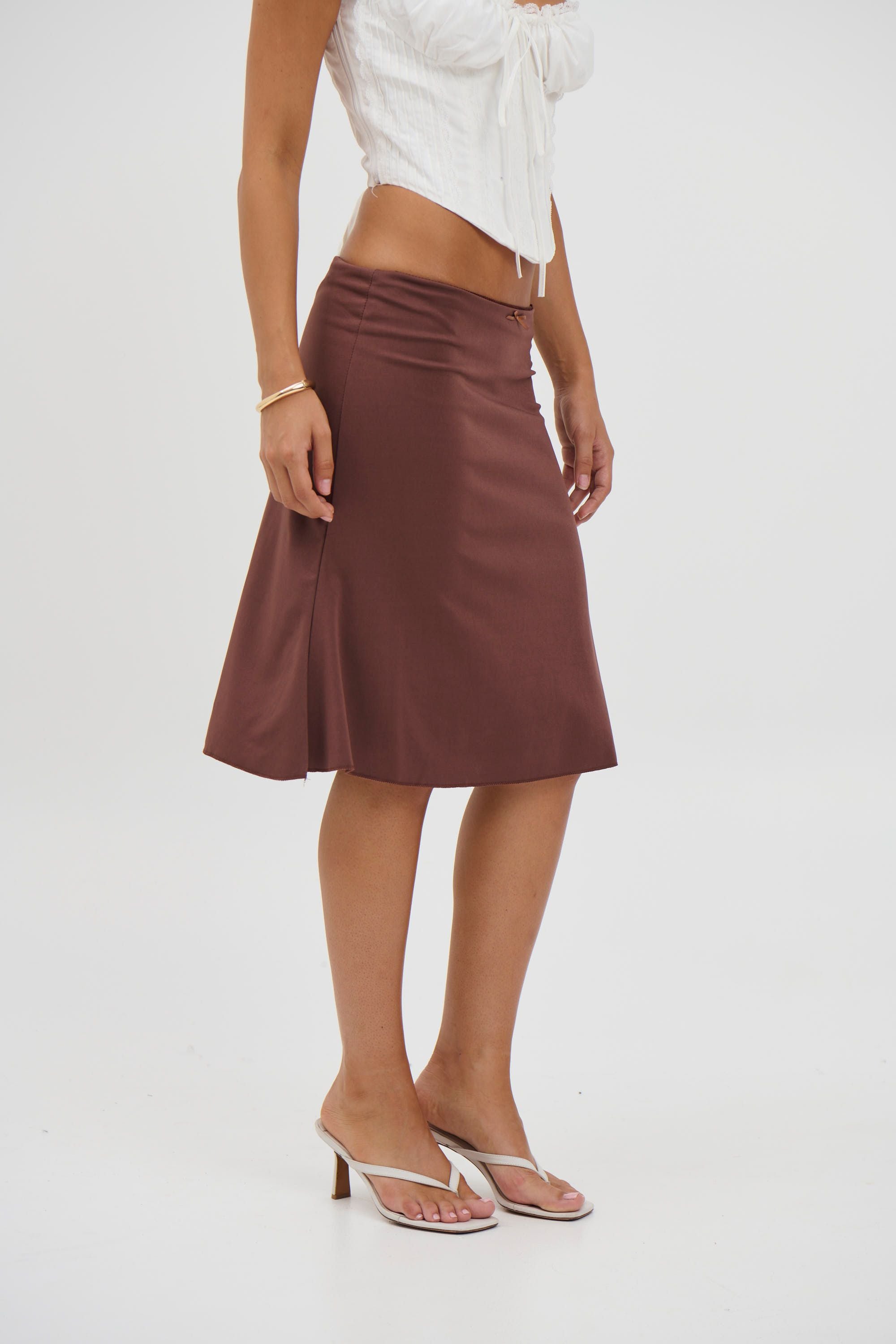Nassia Skirt Chocolate