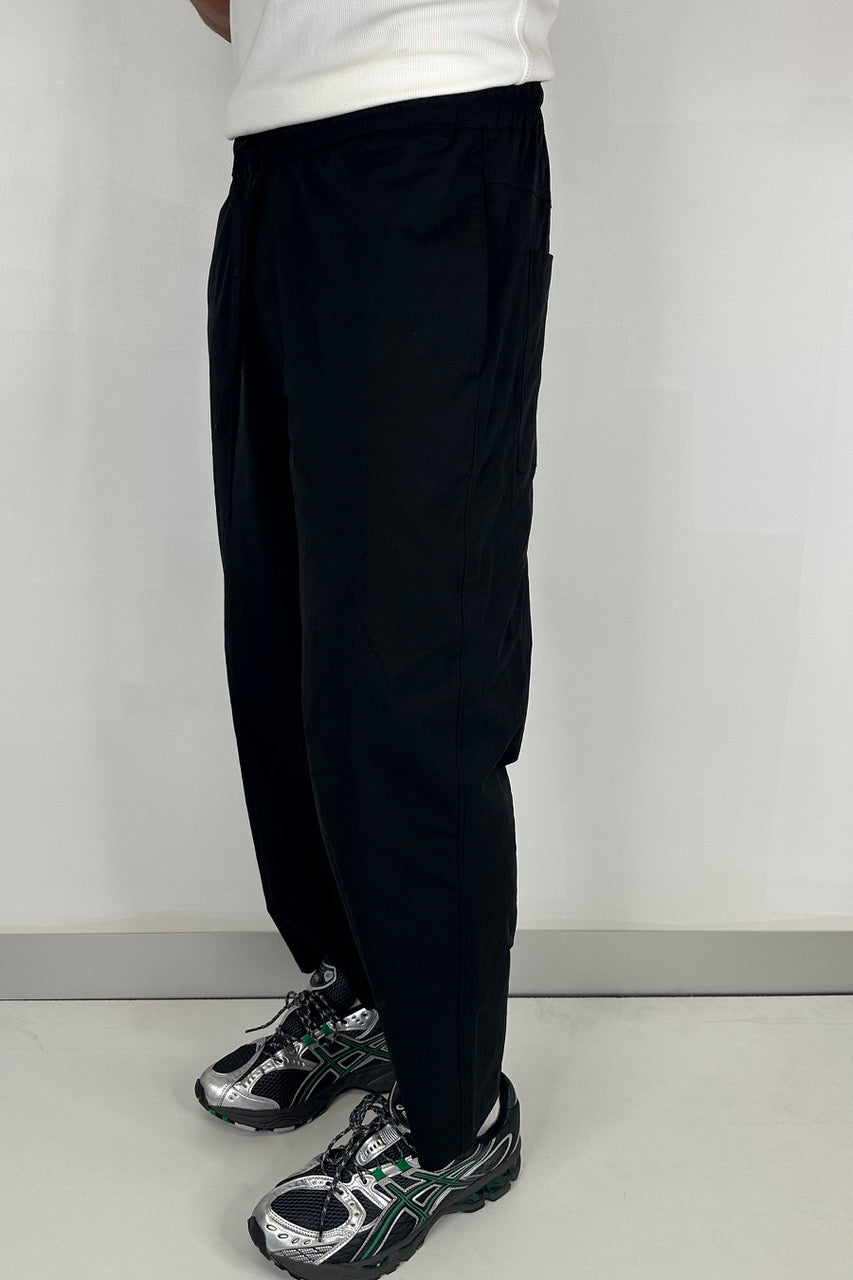 Andy Relaxed Cotton Pant Black