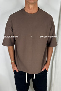 Henry Heavyweight Tee Choc