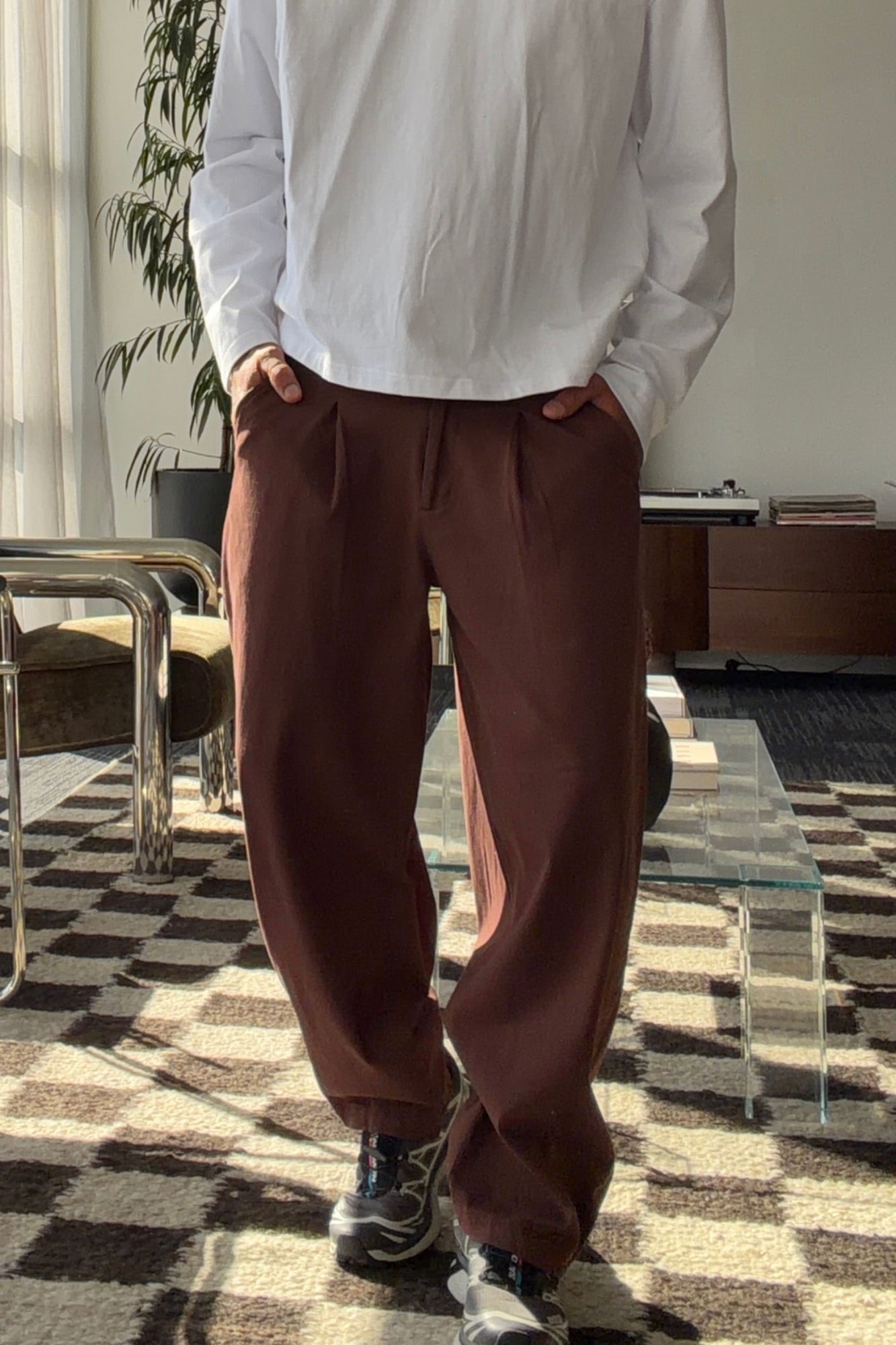 Harris Relaxed Pant Choc