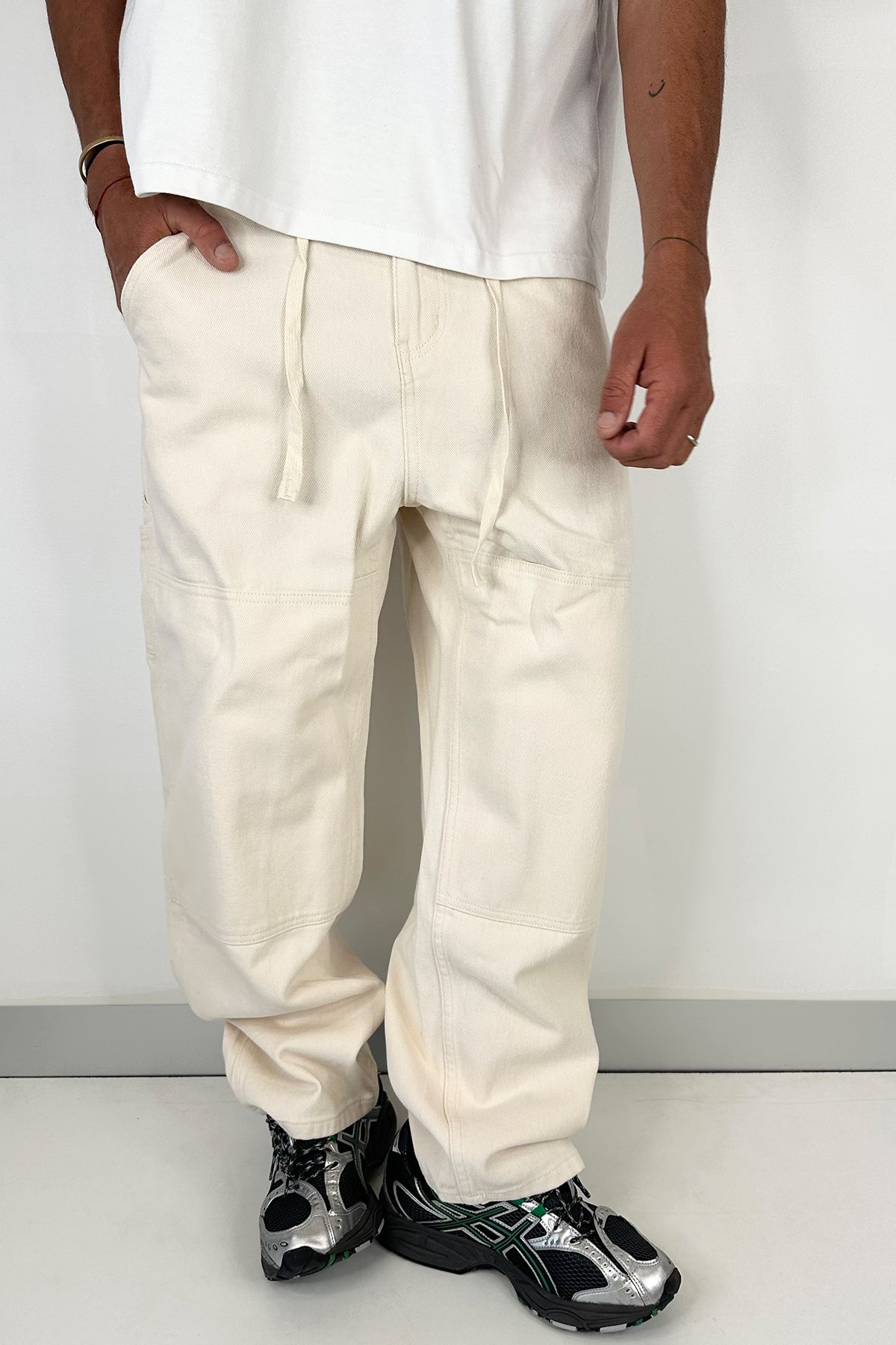 Cotton Drill Pant Beige