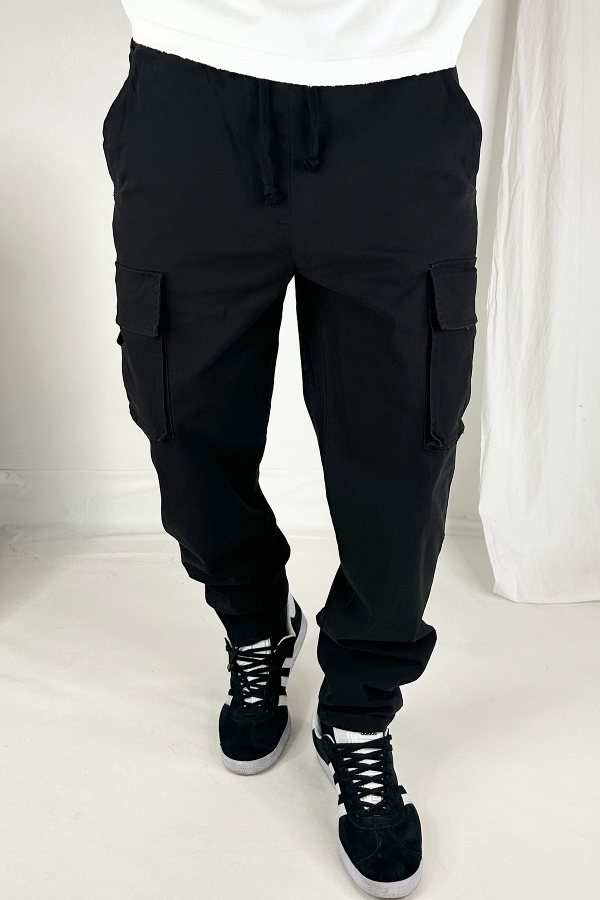 Relaxed Cargo Pant Black