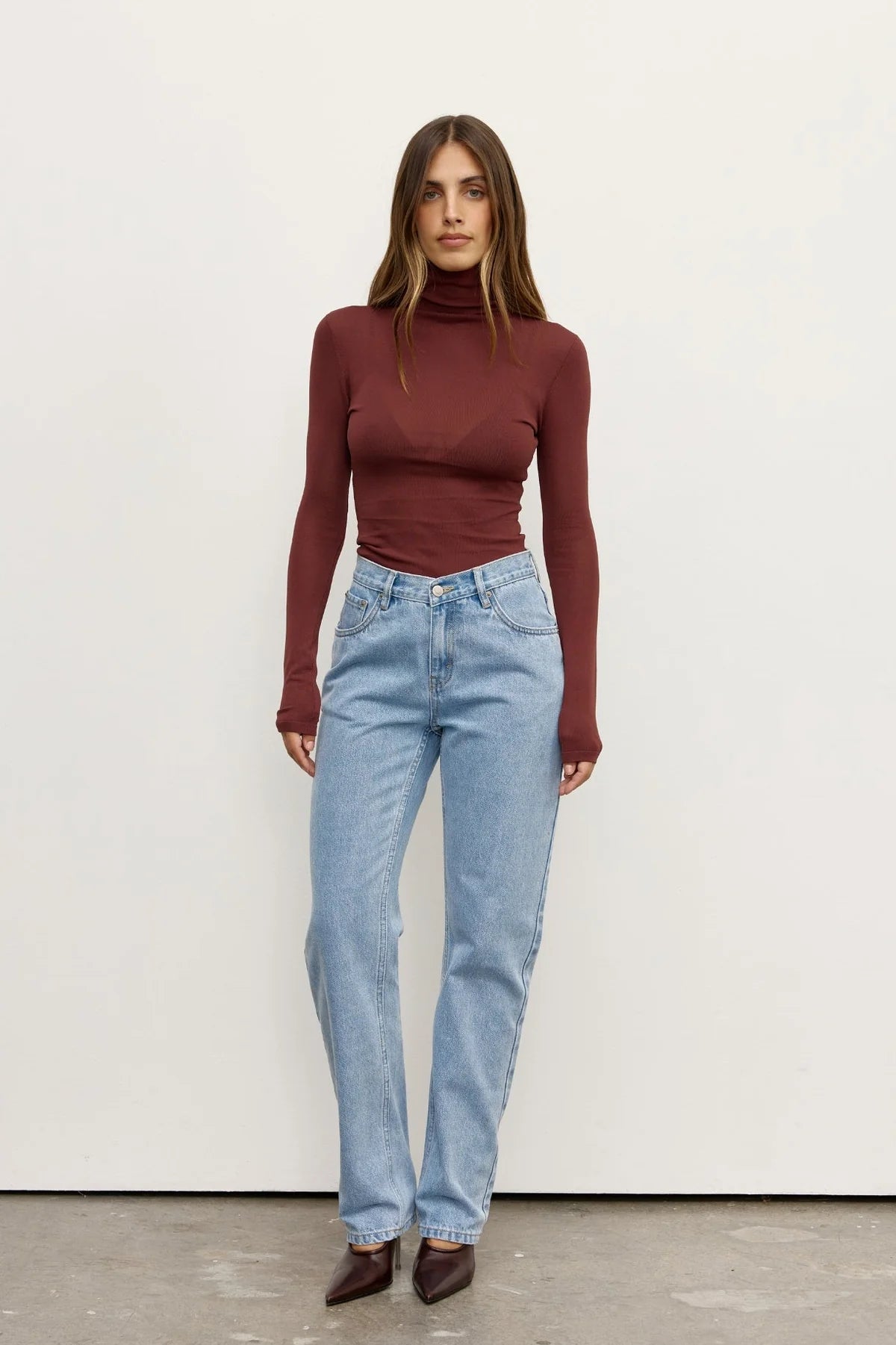 Airlie Top Burgundy