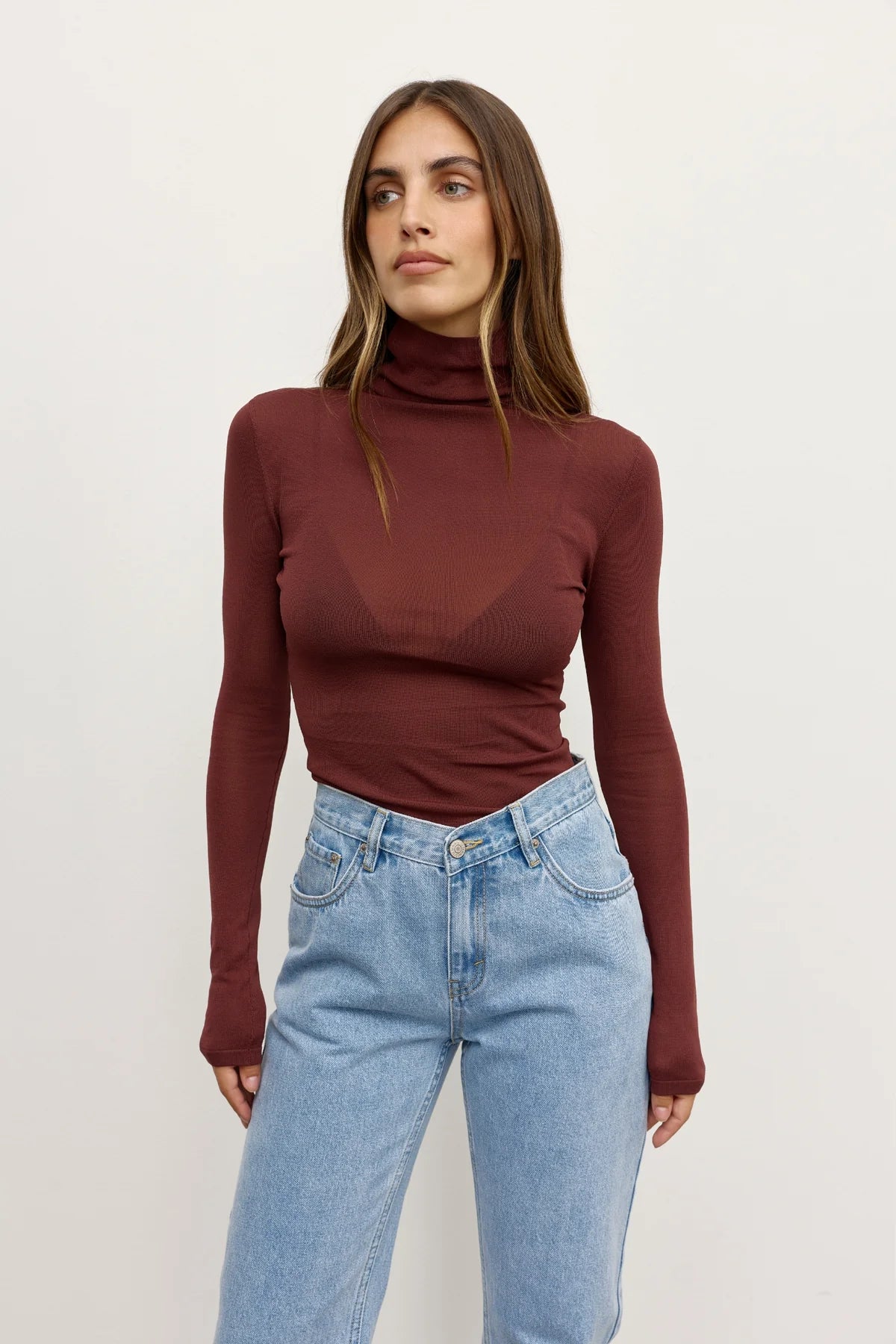 Airlie Top Burgundy