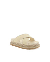 Aysha Sandal Cream Raffia