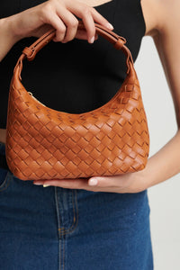 Cleo Woven Bag Tan