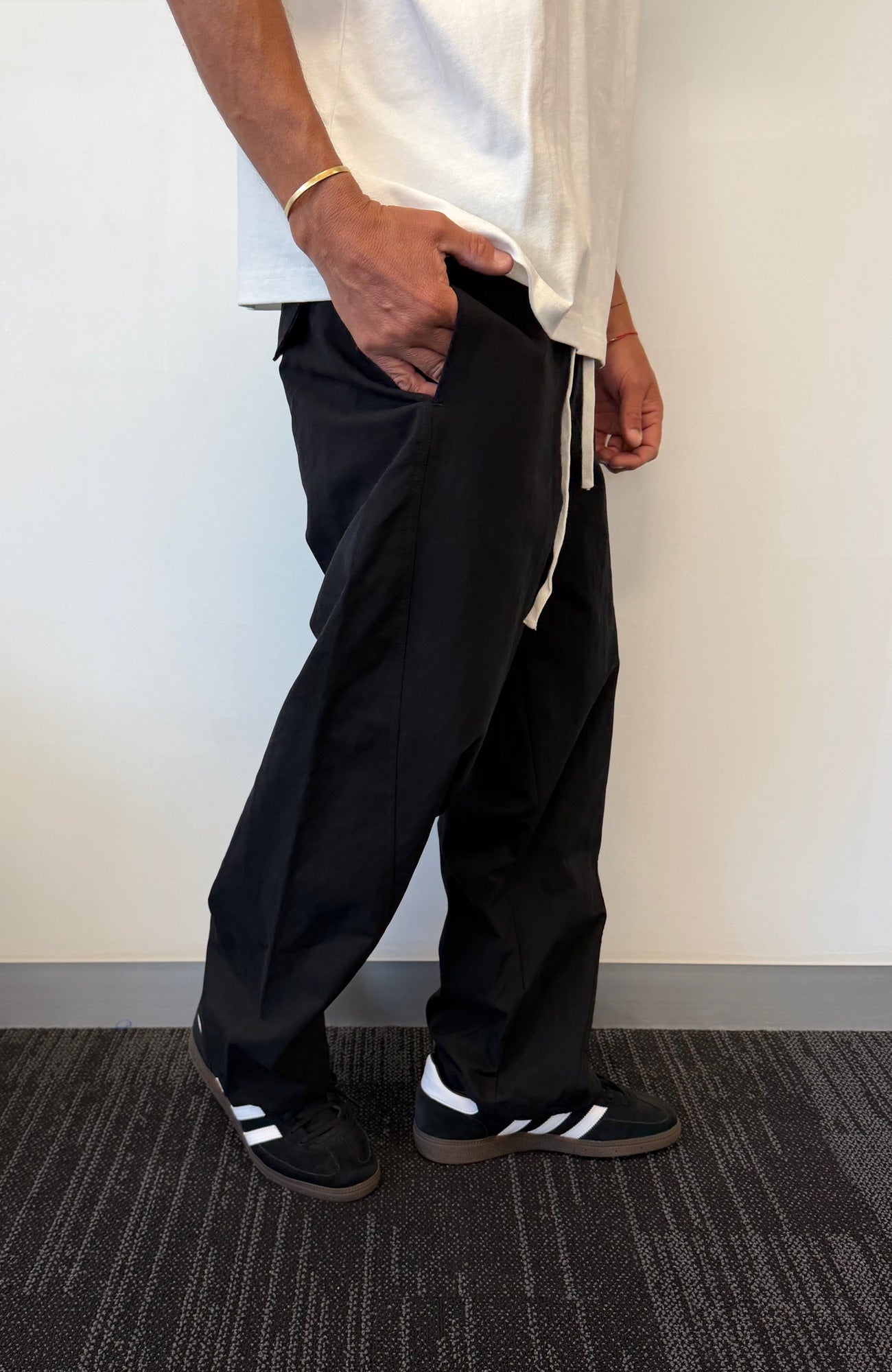 Porter Slouch Pant Black