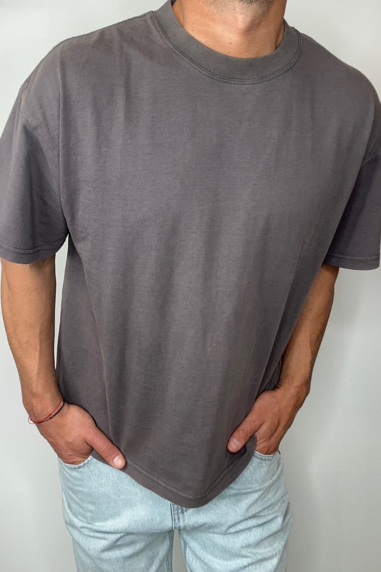 Charlie Crew Neck Wash Tee Acid