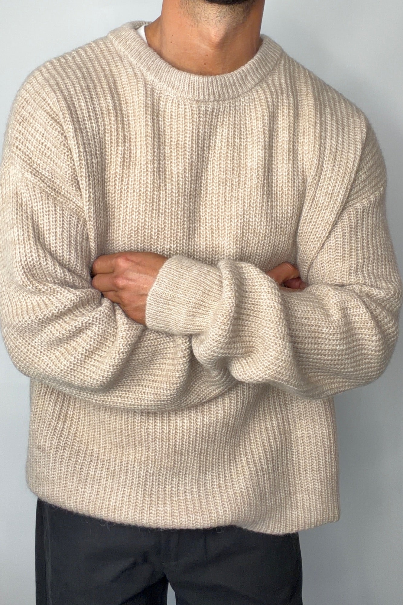 Mohair Knit Oat