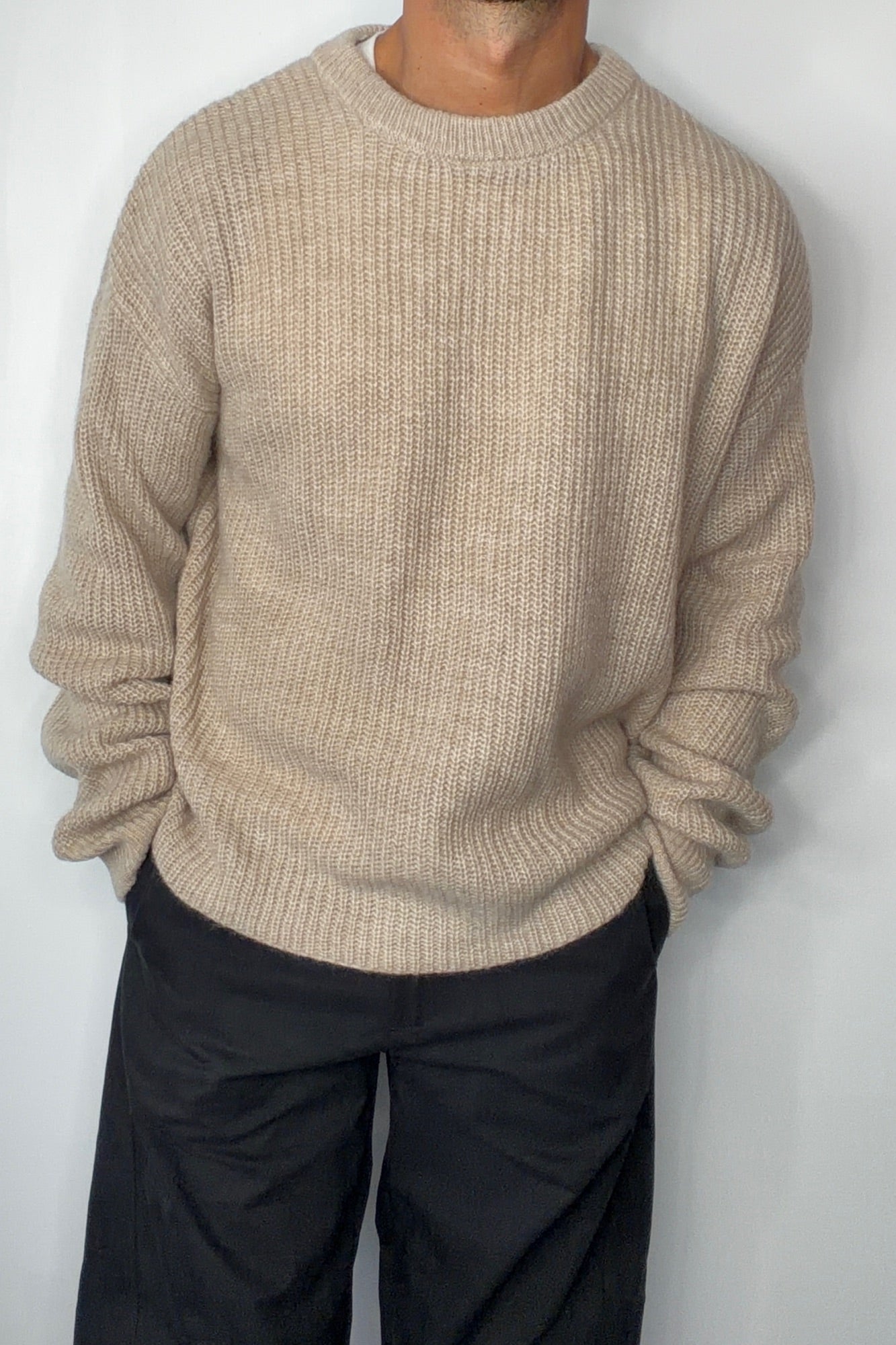 Mohair Knit Oat