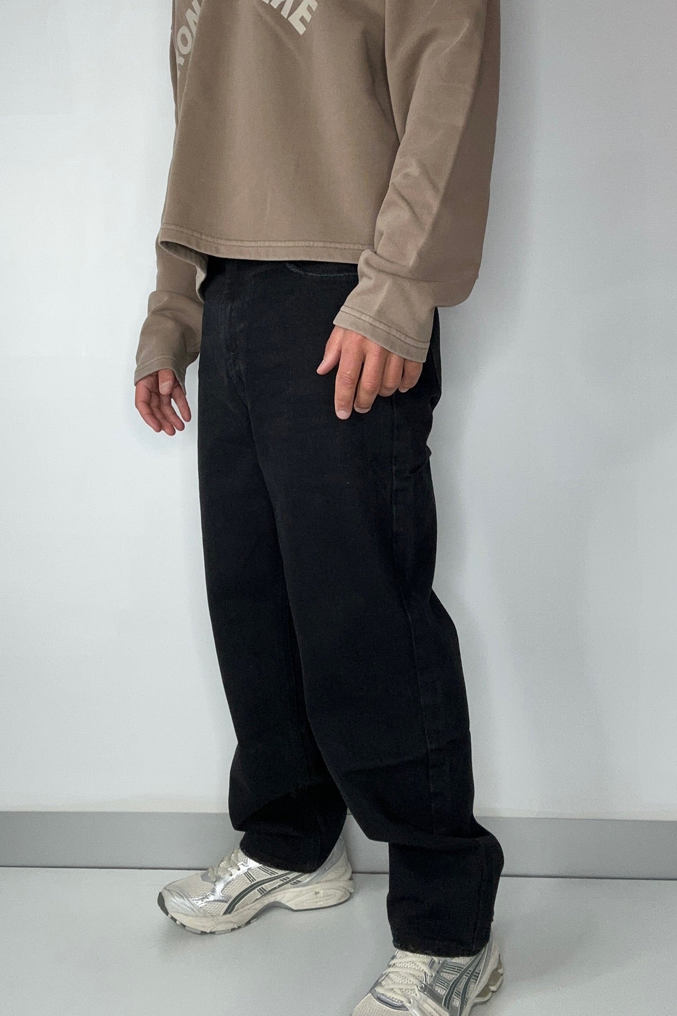 Louis Baggy Denim Black