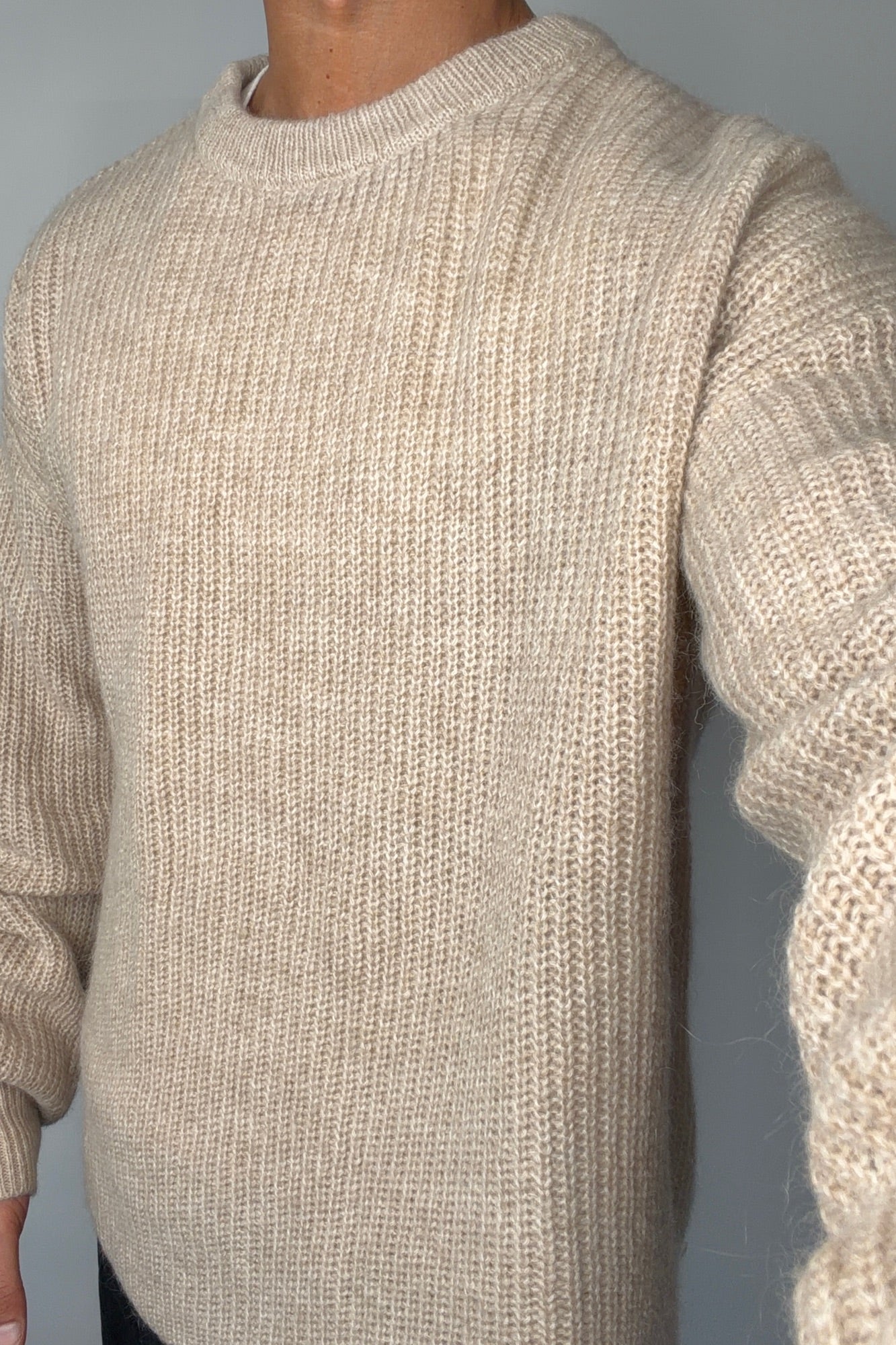 Mohair Knit Oat