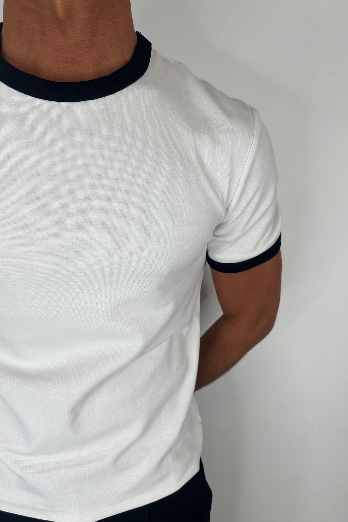 Charlie Ringer Tee White