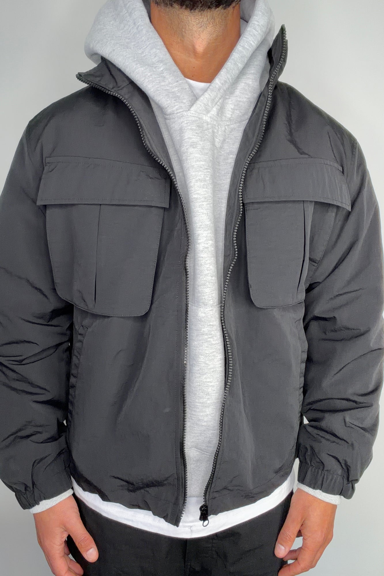Zayn Windbreaker Black