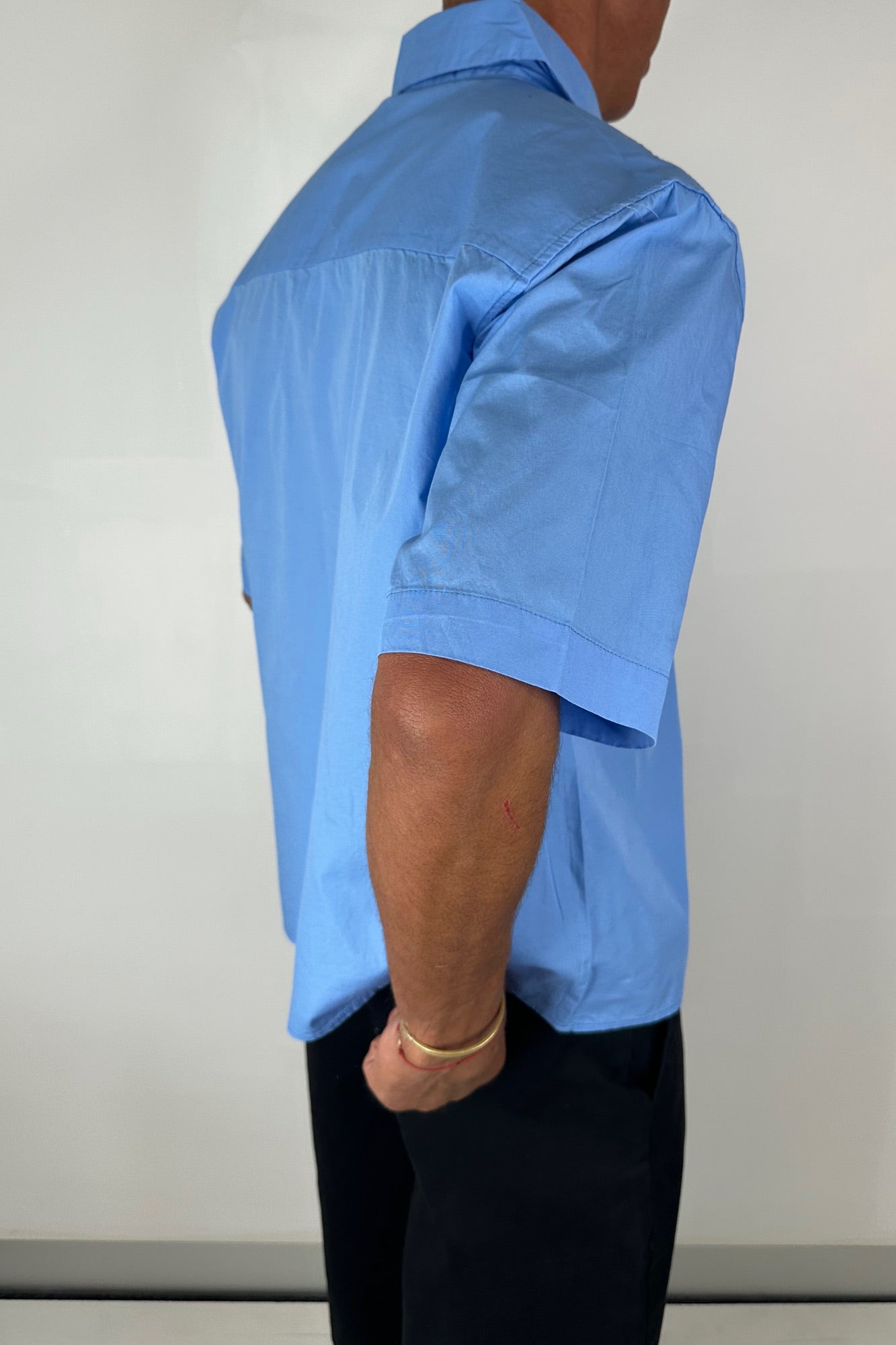 Nathaniel Shirt Basic Blue